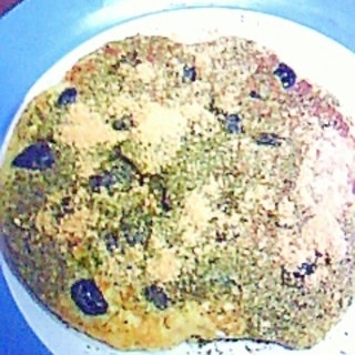 緑茶☆黒豆パンケーキ